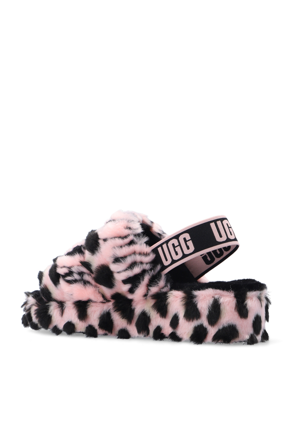 Ugg fluff best sale yeah pink leopard